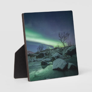 Natuur Noordelijke lampjes Foto Fotoplaat