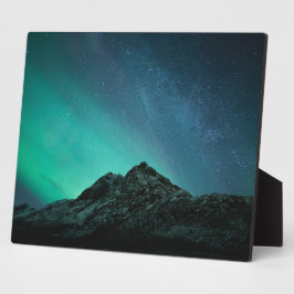 Natuur Noordelijke lampjes Foto Fotoplaat