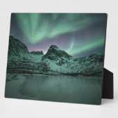 Natuur Noordelijke lampjes Foto Fotoplaat (Zijkant)