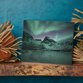 Natuur Noordelijke lampjes Foto Fotoplaat