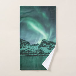 Natuur Noordelijke lampjes Foto Handdoek