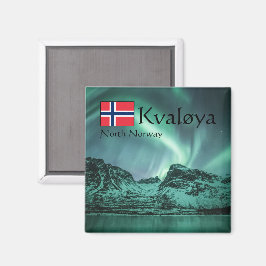 Natuur Noordelijke lampjes Foto Magneet