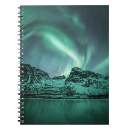Natuur Noordelijke lampjes Foto Notitieboek