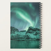 Natuur Noordelijke lampjes Foto Planner (Achterkant)