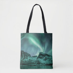 Natuur Noordelijke lampjes Foto Tote Bag
