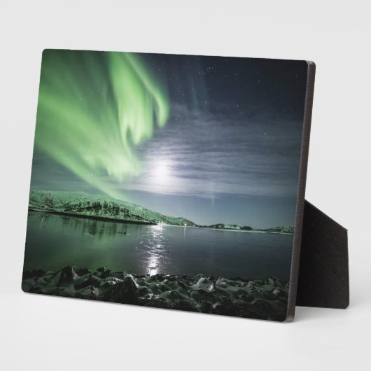 Natuur noorderlicht fotoplaat (Zijkant)