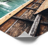 Natuur Noordse bergboat bij het meer Poster (Hoek)