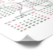 Natuur Noorwegen, kalender 2023 Poster (Hoek)