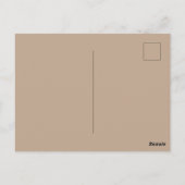 Natuur Not Eekhoorn  Briefkaart (Achterkant)