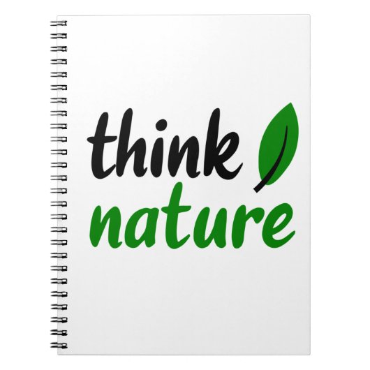 natuur notitieboek (Voorkant)