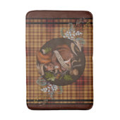 Natuur Nut Squirrel Badmat (Voorkant Verticaal)