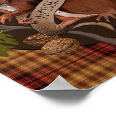 Natuur Nut Squirrel Poster (Hoek)