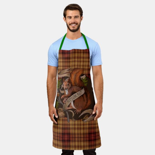 Natuur Nut Squirrel Schort (Gedragen)