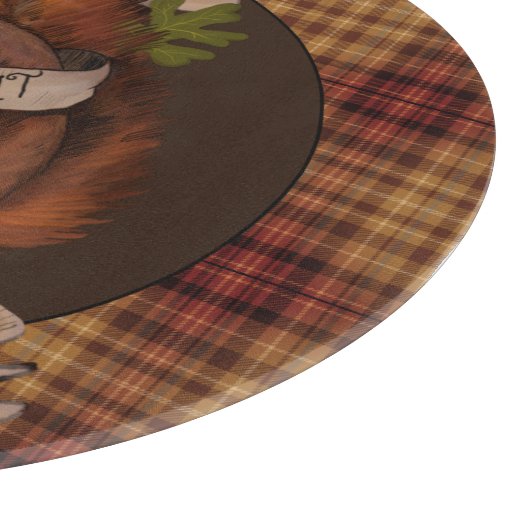 Natuur Nut Squirrel Snijplank (Hoek)