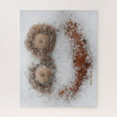 Natuur Nutty Sleety Smile Fotografische Kunst Legpuzzel (Verticaal)