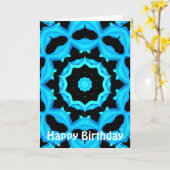 NATUUR OCEAN BLUE KAART (Gele Bloem)