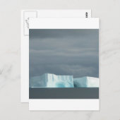 Natuur Ocean Glacier Twins Briefkaart (Voorkant / Achterkant)