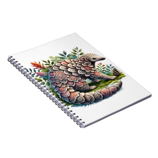 Natuur - Oerwoud Pangolin Notitieboek (Rechterzijde)