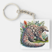 Natuur - Oerwoud Pangolin Sleutelhanger (voorkant)