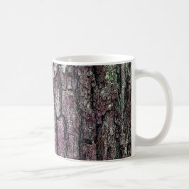 Natuur Old Pine Bark Paars Koffiemok