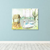 Natuur omgepakt Canvas (Insitu (Houten vloer))