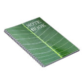 Natuur omhelst spiraalfoto notitieboek (Rechterzijde)