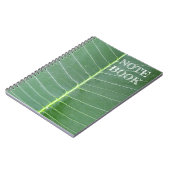 Natuur omhelst spiraalfoto notitieboek (Linkerzijde)