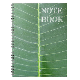 Natuur omhelst spiraalfoto notitieboek