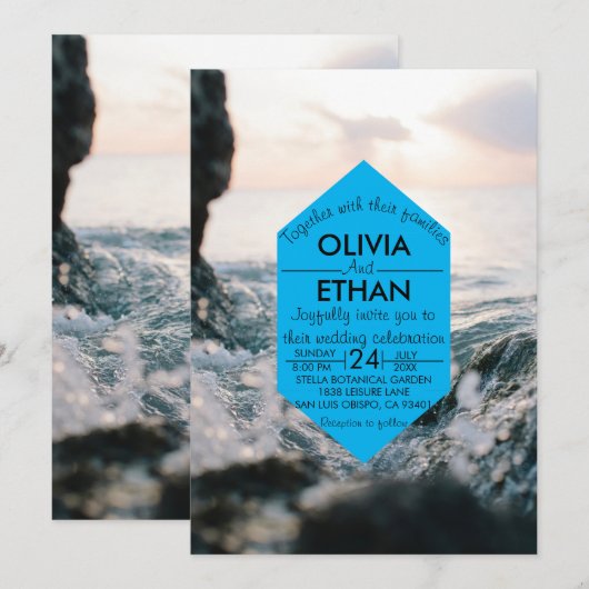 Natuur onderwater kaart (Voorkant / Achterkant)