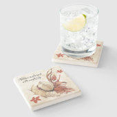 Natuur Onderzetter Floral Pet (Zijkant)