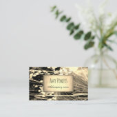 natuur ontwerp aangepast visitekaartje dubbelzijdi (Staand voorkant)