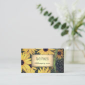 natuur ontwerp aangepast visitekaartje dubbelzijdi (Staand voorkant)