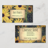 natuur ontwerp aangepast visitekaartje dubbelzijdi (Voorkant / Achterkant)