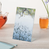 NATUUR-ONTWERP RECLAMEBORD MET VOETSTUK (Insitu)