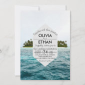 natuur op het eiland Weddenschap Kaart (Voorkant)