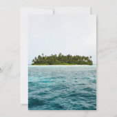 natuur op het eiland Weddenschap Kaart (Achterkant)