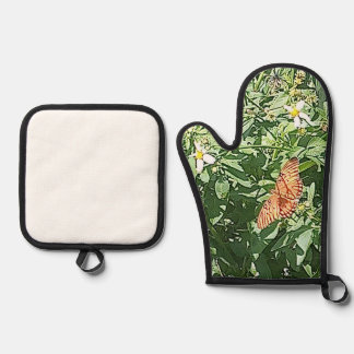 Natuur op zijn best ovenwant & pannenlap set