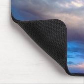 Natuur op zijn best, zonsondergang. Mousepad Muismat (Hoek)