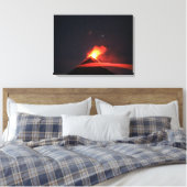 Natuur opgerekt canvas print (Insitu (Slaapkamer))