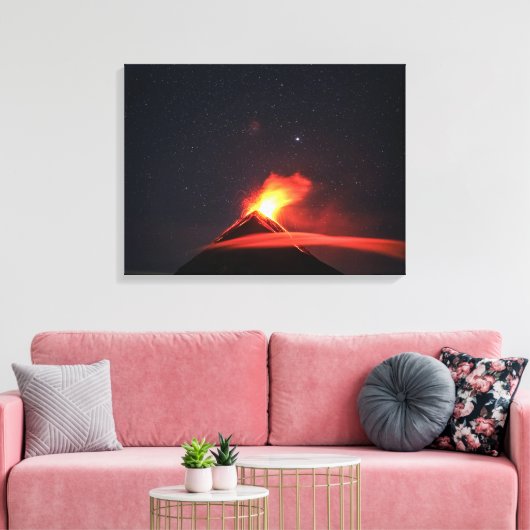 Natuur opgerekt canvas print (Insitu (Woonkamer))