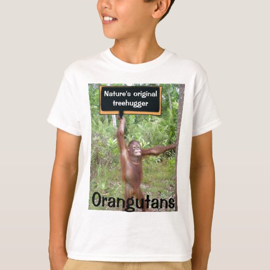Natuur Originele Treehugger T-shirt (Voorkant)
