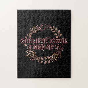 Natuur OTA Therapist bij oefening verlaten beroep Legpuzzel