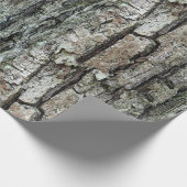 Natuur oude pijnschors cadeaupapier (Hoek)