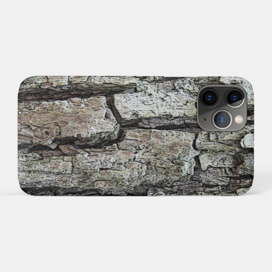 Natuur oude pijnschors Case-Mate iPhone case (Achterkant (horizontaal))