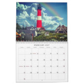 Natuur over vuurtorenlandschappen kalender (Feb 2027)
