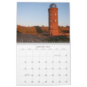 Natuur over vuurtorenlandschappen kalender (Jan 2027)