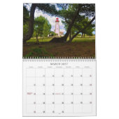 Natuur over vuurtorenlandschappen kalender (Mar 2027)
