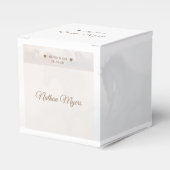 Natuur Paarden bruiloft op maat Bedankdoosjes (Voorkant Zijde)