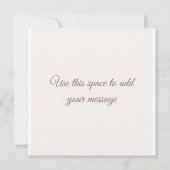 Natuur Paarden bruiloft op maat Bedankkaart (Achterkant)