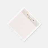 Natuur Paarden bruiloft op maat Servet (Hoek)